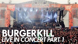 BURGERKILL Live Part 1 Doomsday 2015 FULL SET HD [upl. by Quin]