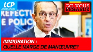 Immigration  quelle marge de manoeuvre pour Bruno Retailleau   Ça vous regarde  24092024 [upl. by Arec]