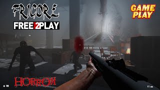 Frigore ★ Gameplay Part 2  Tunnel ★ PC Steam  Free to Play  zombie horror game 2022 [upl. by Ajad503]