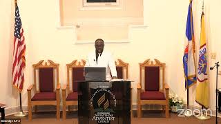 Glenridge SDA Church  Christ for the Crisis Revelation Seminar 932024 by Rovan Salmon [upl. by Wey]