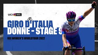 2022 UCIWWT Giro Donne  Stage 9 [upl. by Earized]