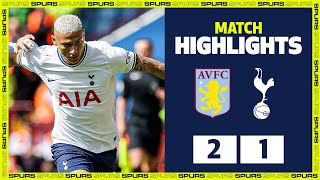 ASTON VILLA 21 SPURS  HIGHLIGHTS [upl. by Der216]