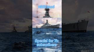 HMS hood KMS Bismarck IJN Yamato special 7k subscribers  warship sinkingship ofertespeciale [upl. by Asyram413]