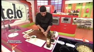 Receta hamburguesitas de choco y gambas [upl. by Merrile]