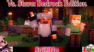 Friday Night Funkin Bedrock Edition Minecraft FNF Mod Steve VS BF in Suit Up [upl. by Quintie]