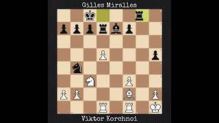 Viktor Korchnoi vs Gilles Miralles  TChSUI 2011 [upl. by Eerak]