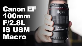 Canon 100mm 28L Macro lS USM vale a pena Review [upl. by Renruojos]