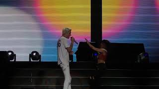 Halsey ft GEazy Him and I  Kaaboo 2018 [upl. by Ewold717]