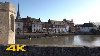 St Ives Cambridgeshire Walk Town Centre【4K】 [upl. by Cal92]