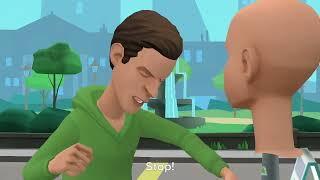 Caillou Steals 6 Big MacsGets FatGrounded First Video with Plotagon [upl. by Enamrahs]