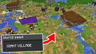 5 CRAZIEST VILLAGE SEEDS for Minecraft 120  Bedrock Edition 🔥 [upl. by Ydarb]