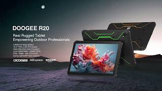 DOOGEE R20 Coming Soon  Real Rugged Tablet [upl. by Publia]