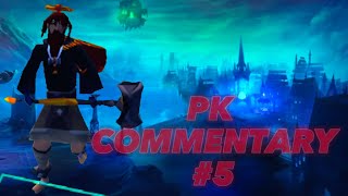 PK COMMENTARY 5 MAXED 75 ATT INFERNAL PURE OSRS PVP PKING [upl. by Amelita]