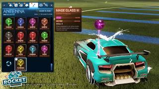 All Rocket Pass Premium Items Showcase  Fastest Way To Unlock Premium Rewards In Rocket League [upl. by Ina167]