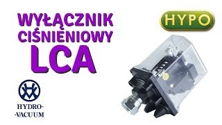 Jak podłączyć i wyregulować wyłącznik ciśnieniowy LCA HydroVacuum  prezentacja sklephypopl [upl. by Gorga844]