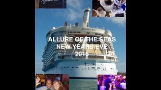 Allure of The Seas New Year Eve Review [upl. by Sagerman947]