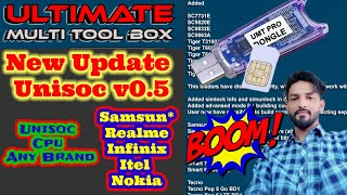 Umt Big Update Unisoc Spd Cpu  UMTUMTPro UltimateUnisocv05 SamsunRealmeInfinix amp Spd Cpu mobile [upl. by Aleina]