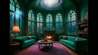 Harry Potter Slytherin Common Room Ambience  4K  Relaxing Studying Sleeping [upl. by Adi]