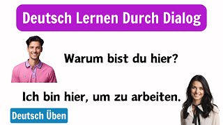 Deutsch Lernen für Anfänger A1B2  Grundlegende Fragen für die Sprechpraxis [upl. by Bork]