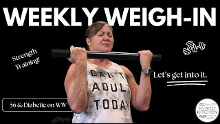 Weight Watchers Weekly Weigh In  Weight Loss Over 50  Diabetic [upl. by Drallim]