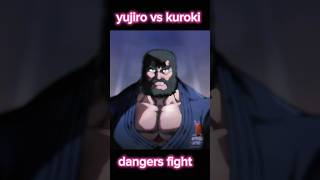 yujiro hanma vs kuroki gensai fight 😱 [upl. by Rotow]