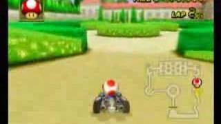 Mario Kart Wii DS Peach Gardens Expert Ghost Unlock [upl. by Anaiviv324]