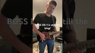 BOSS DS1 distortion pedal wa Keeley mod guitar bosseffects guitarshred [upl. by Aerua960]