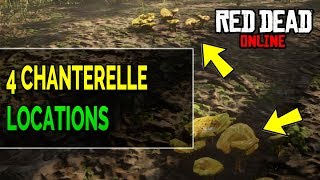 Red Dead Online Chanterelle Locations  RDR2 Online Daily Challenges [upl. by Suolkcin]