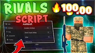 RIVALS SCRIPT HACK  AIMBOT SILENT AIM GUN MODS FLY  ESP amp MORE [upl. by Reave]