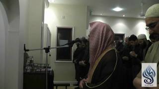 Shaykh Muhammad AlLuhaidan leading Isha Jamat at AlJalal Masjid Luton [upl. by Kezer]