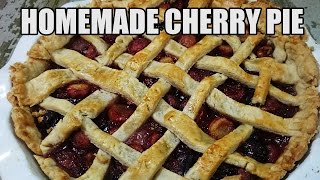 Homemade Cherry Pie Recipe  Episode 229 [upl. by Wein]