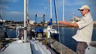 DeStepping the Mast on the Bayfield 25 [upl. by Coriss]