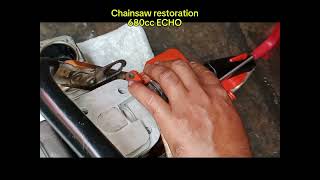 Chainsaw Cylinder and Crankshaft Repair Guide Echo Japan Models chainsaw [upl. by Whitson239]