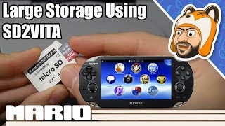 Tips for Using Large microSD Cards on SD2Vita with StorageMgr  256 GB amp Higher Setup [upl. by Ahtnams]