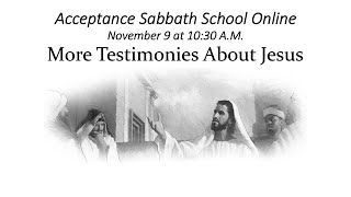 Collegedale Seventhday Adventist Church’s Acceptance Sabbath School Online [upl. by Airec626]