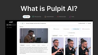 What is Pulpit AI [upl. by Gonick]