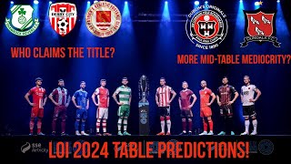 LOI 2024 TABLE PREDCTIONS [upl. by Atsahs]