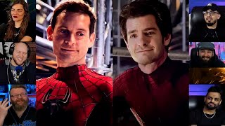 Return of Tobey Maguire and Andrew Garfield  No Way Home  Reaction Mashup  spiderman [upl. by Ainotal]