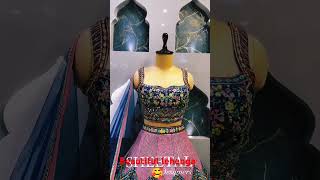 beautiful lehenga for bridel look fashion trends fashion look wedding dress subsribe [upl. by Mayman541]