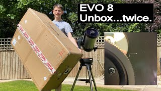 Celestron Evolution 8 Telscope  Quality Control Problem [upl. by Netaf]