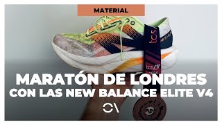 🇬🇧🚀 MARATÓN DE LONDRES con el nuevo MISIL de NEW BALANCE [upl. by Anerres]