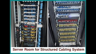 Structured Cabling System For Server Room [upl. by Nosittam]