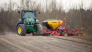 Wielki siew John Deere 7730 i Väderstad Spirit R300s bylemnapolu Big sowing John Deere amp Väderstad [upl. by Bebe]