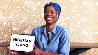 Insecures Yvonne Orji Teaches You Nigerian Slang  Vanity Fair [upl. by Oisorbma]