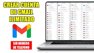 Cómo crear cuentas de GMAIL ILIMITADAS  Sin número de Telefono 2024 [upl. by Asselam]