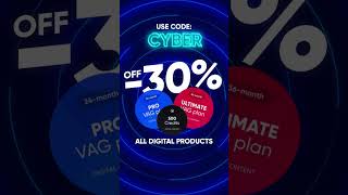 30 OFF ALL DIGITAL ITEMS 🤖 CYBER WEEK [upl. by Nnyrat]