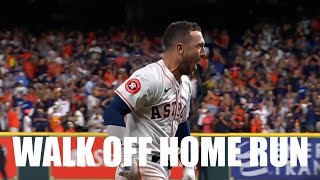 Alex Bregman Hits a Walk Off Home Run to Complete a Huge Comeback over the Dodgers [upl. by Conrado444]