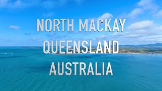 4K Cinematic  Panoramic Flight  North Mackay Queensland Australia [upl. by Agemo]