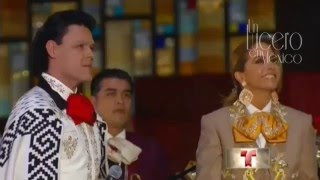 Lucero y Pedro Fernández  Gema  Mañanitas a la Virgen de Guadalupe 2015 [upl. by Lea]