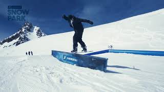 Snowpark Kaunertal  Spring Classics  Park Overview [upl. by Haymo]